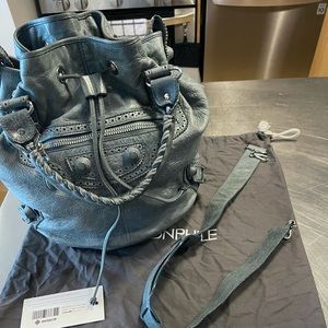 Balenciaga Agneau Giant 21 Brogues Pompon - Tempete